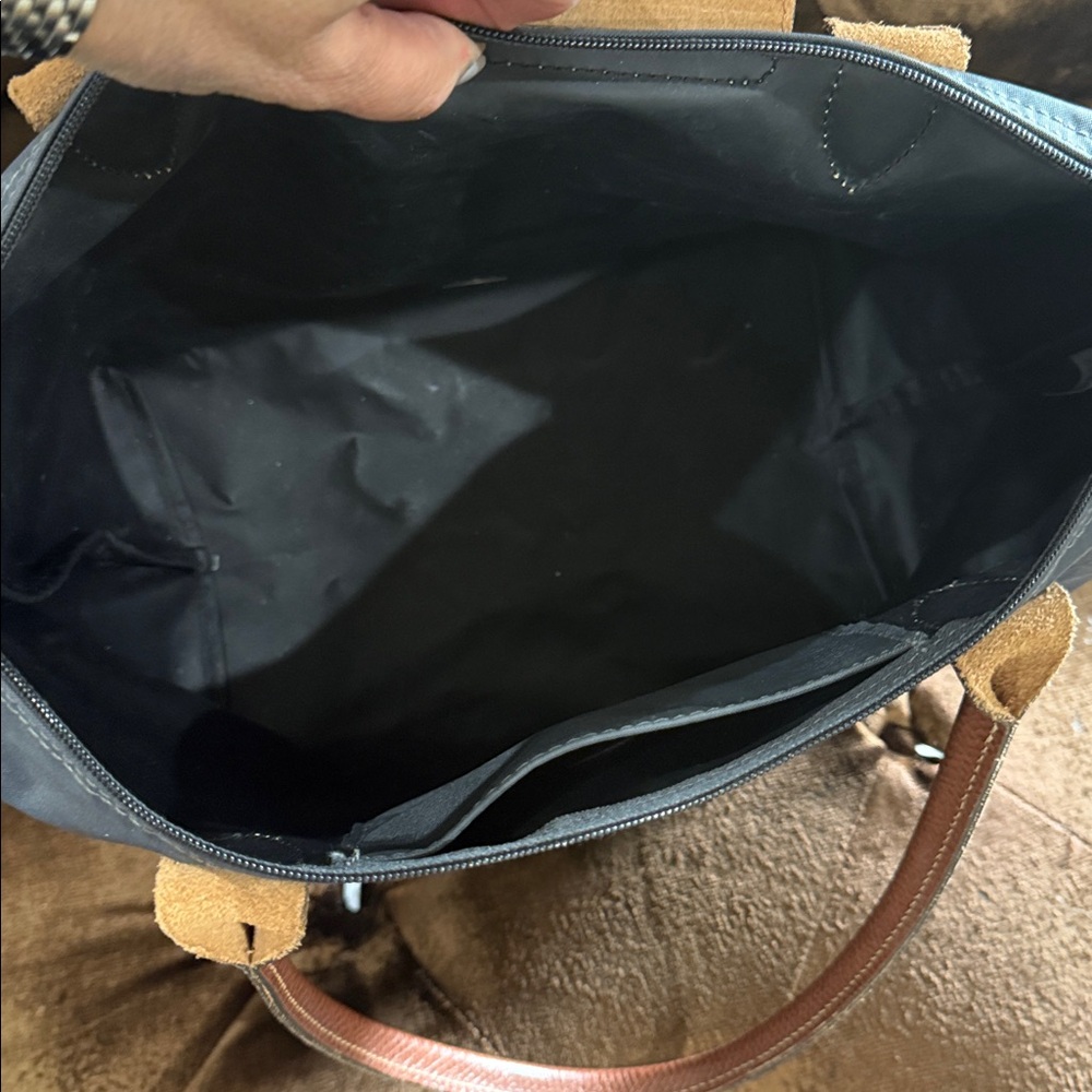 Longchamp Le Pliage Navy Tote - Picture 13 of 16